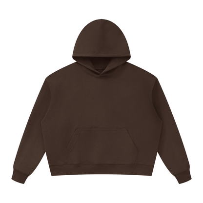 Unisex Oversized Heavyweight Hoodie in coffee