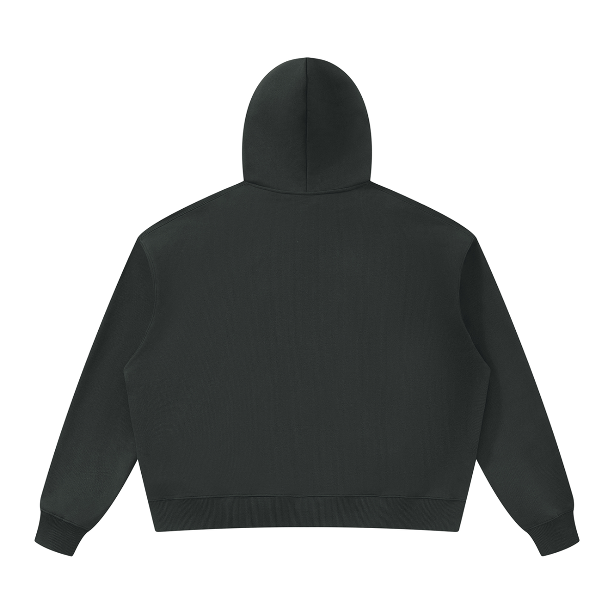 Unisex Oversized Heavyweight Hoodie in dark gray, alternate angle
