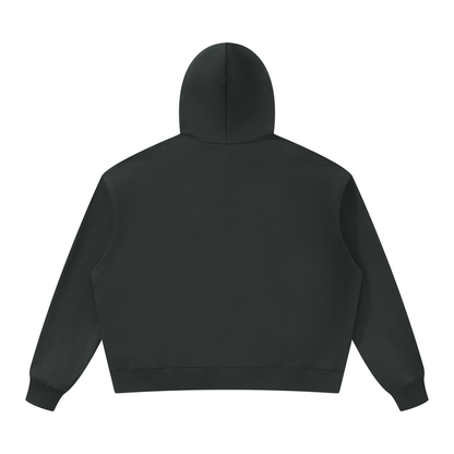 Unisex Oversized Heavyweight Hoodie in dark gray, alternate angle