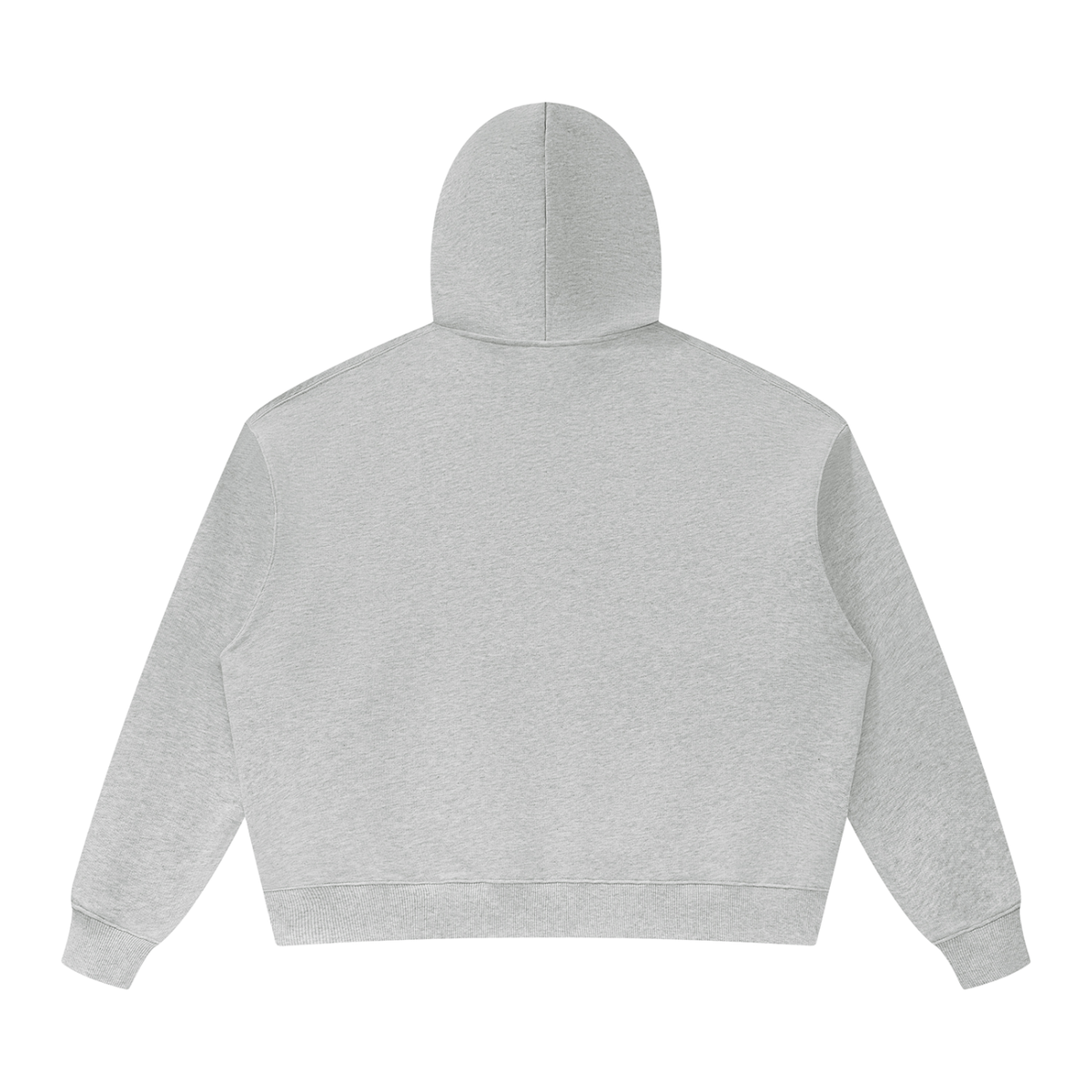 Unisex Oversized Heavyweight Hoodie in flower gray, alternate angle