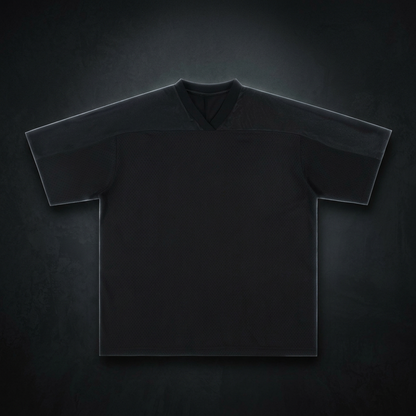 Unisex Oversized Mesh V-Neck Soccer Jersey
