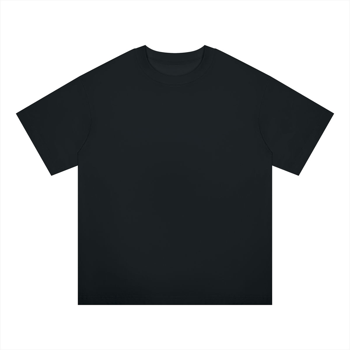 Unisex Oversized Midweight Cotton T-Shirt in black