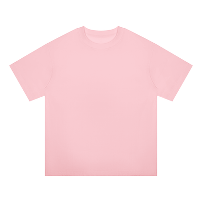 Unisex Oversized Midweight Cotton T-Shirt in light pink