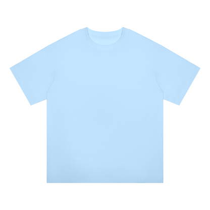 Unisex Oversized Midweight Cotton T-Shirt in sky blue