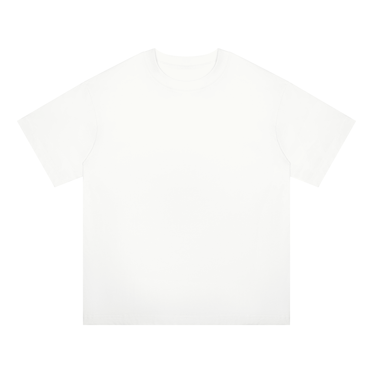 Unisex Oversized Midweight Cotton T-Shirt in white