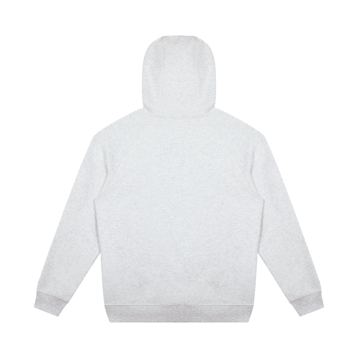 Unisex Oversized Raglan Pullover Hoodie in flower gray, alternate angle