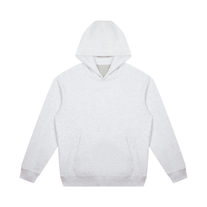 Unisex Oversized Raglan Pullover Hoodie in flower gray