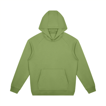 Unisex Oversized Raglan Pullover Hoodie in sage green