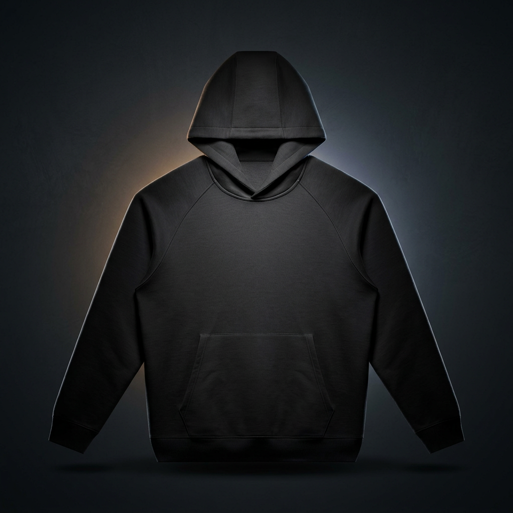 Unisex Oversized Raglan Pullover Hoodie, view 1