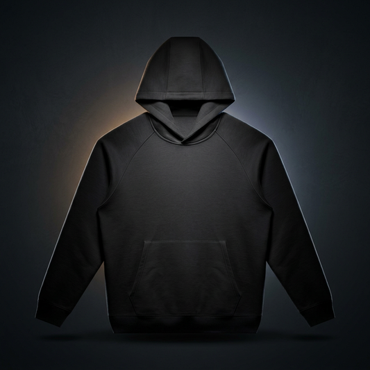 Unisex Oversized Raglan Pullover Hoodie, view 1