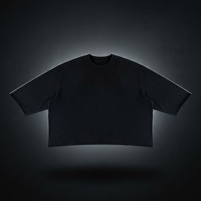 Unisex Oversized Snow Wash Boxy Tee