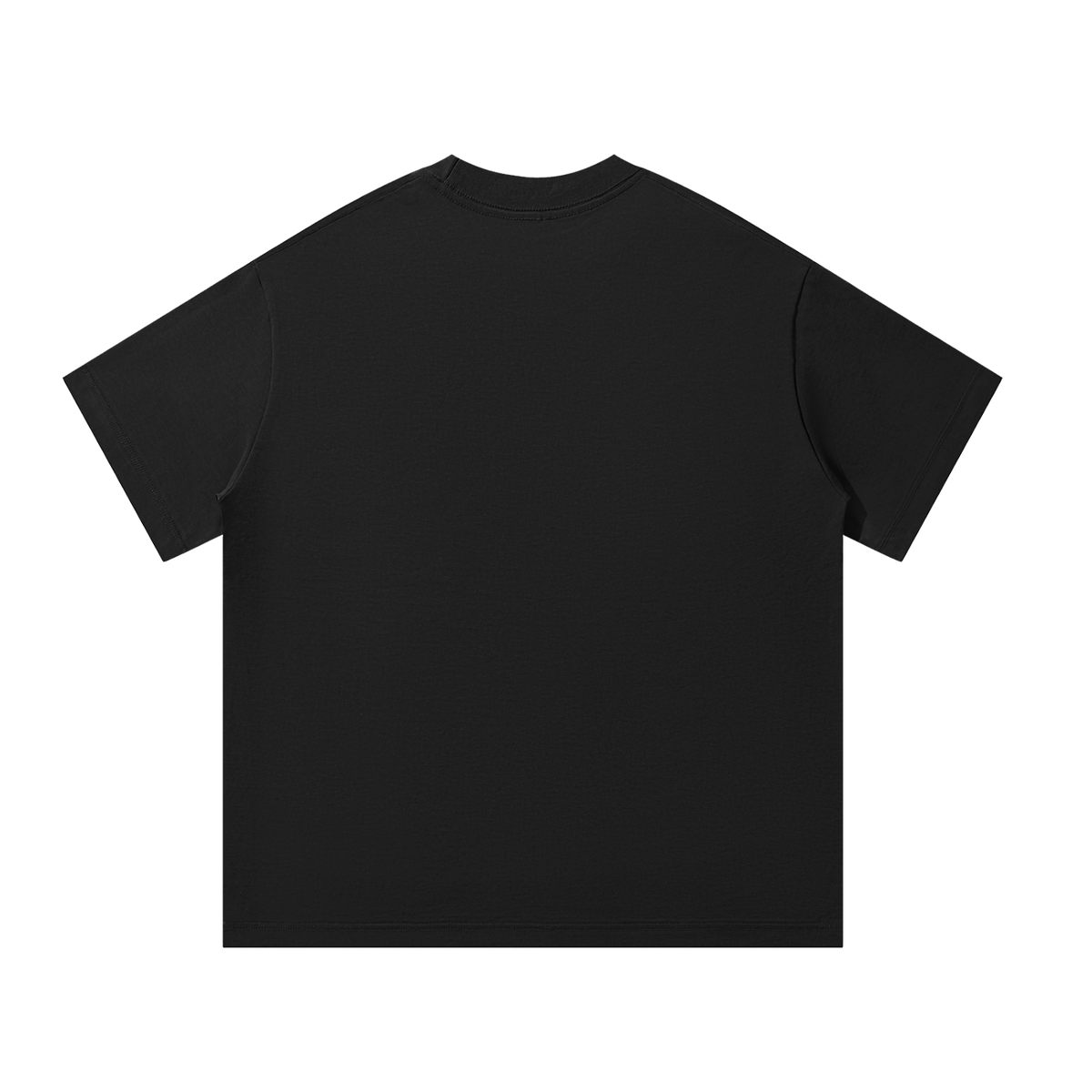 Unisex Oversized T-Shirt in black, alternate angle