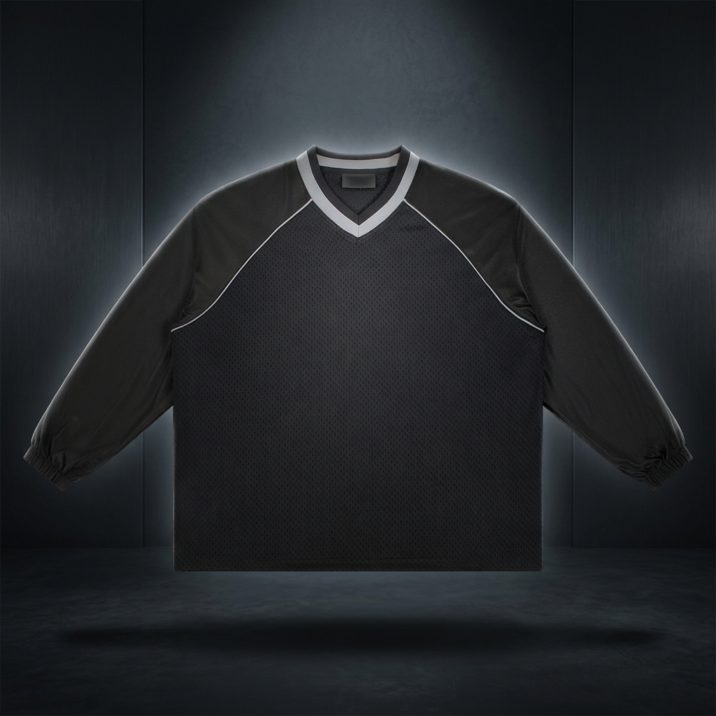 Unisex Paneled Long Sleeve Jersey