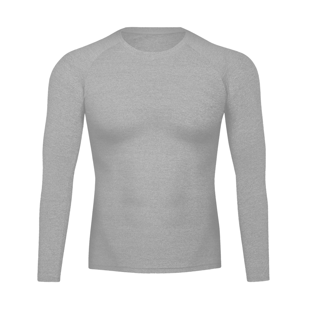 Unisex Performance Long Sleeve T-Shirt in flecking gray