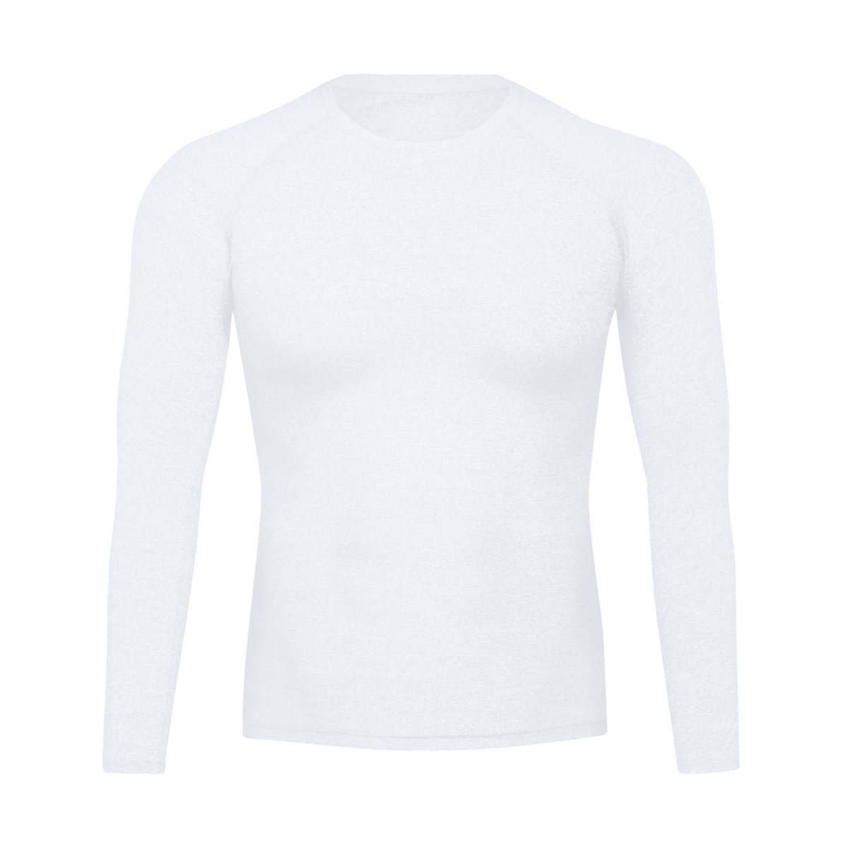 Unisex Performance Long Sleeve T-Shirt in white