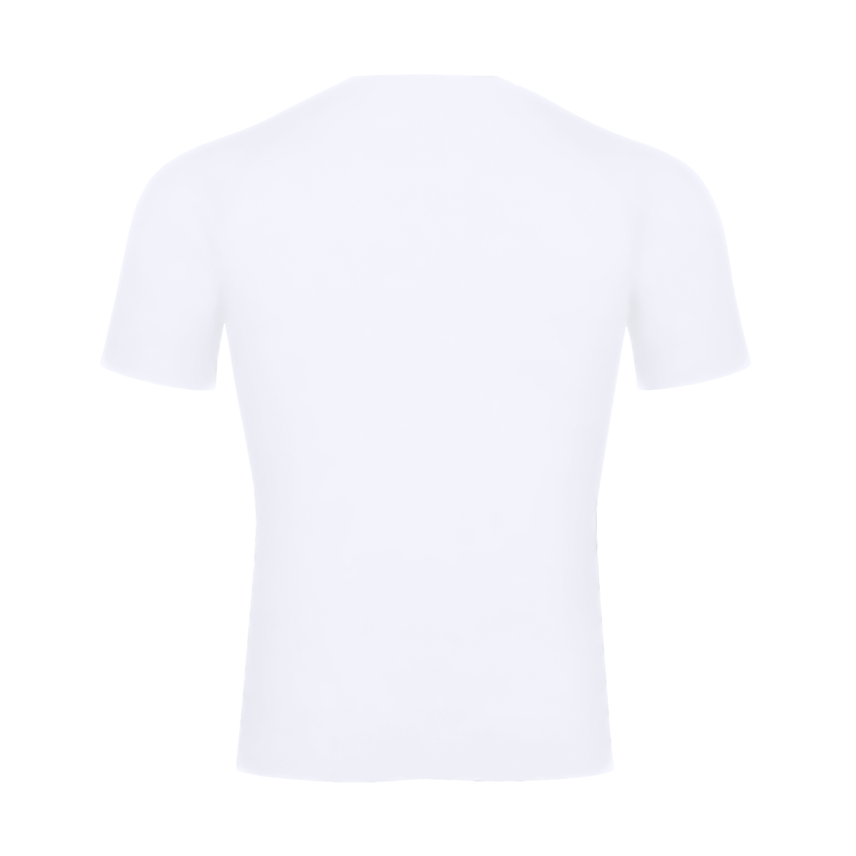 Unisex Performance Short Sleeve T-Shirt in white, alternate angle