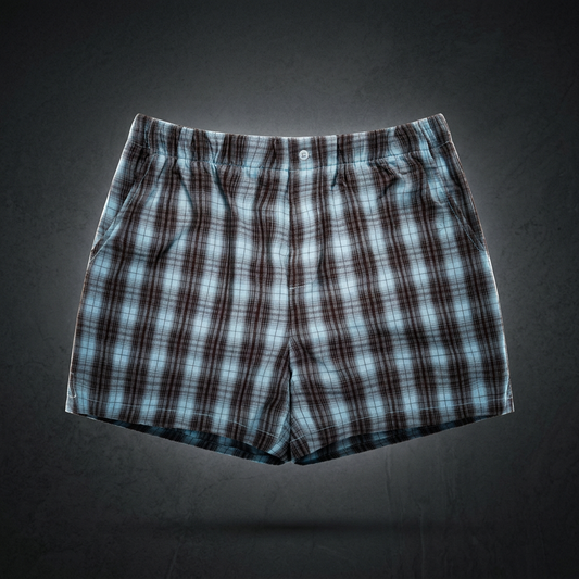 Unisex Plaid Shorts