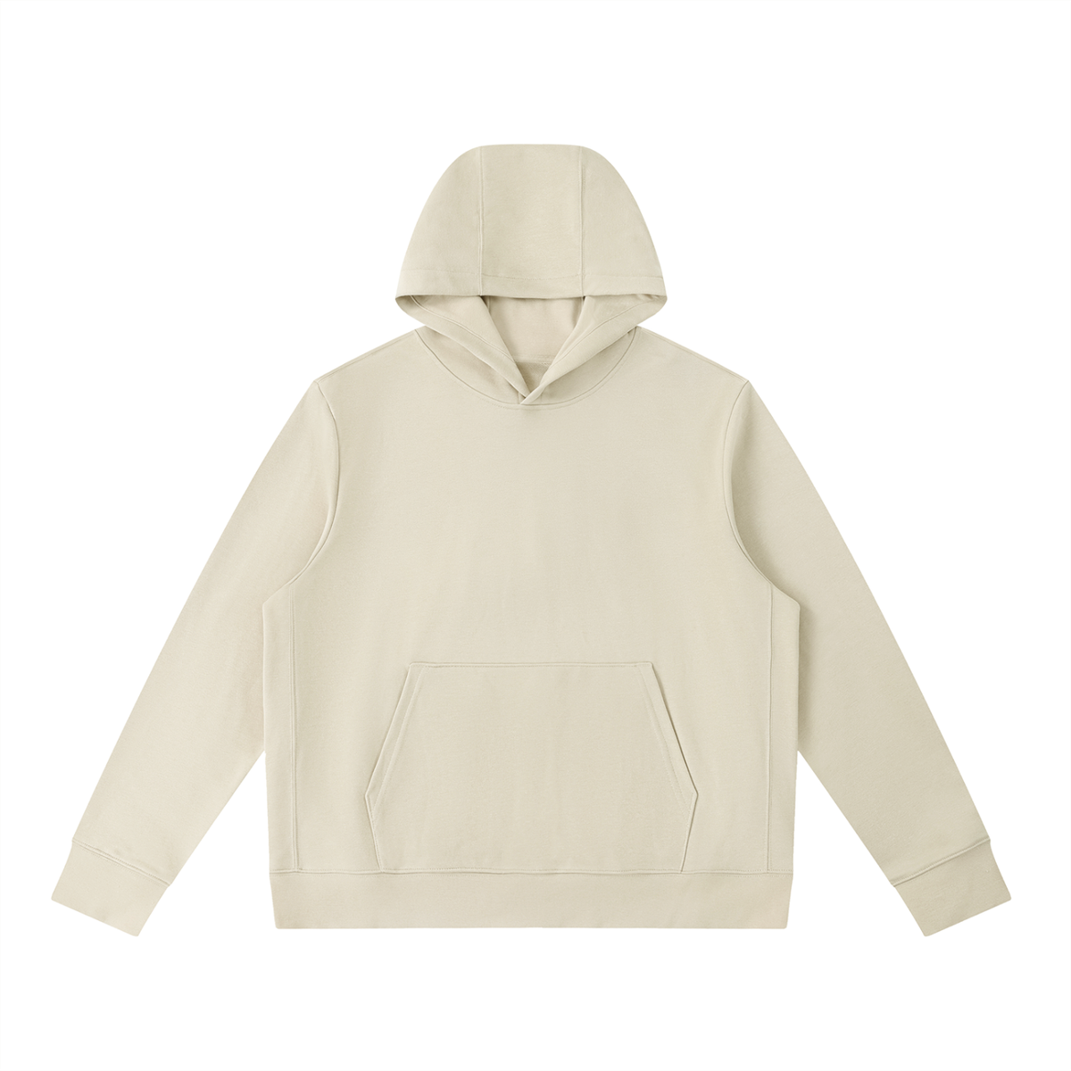 Unisex Pullover Hoodie in apricot