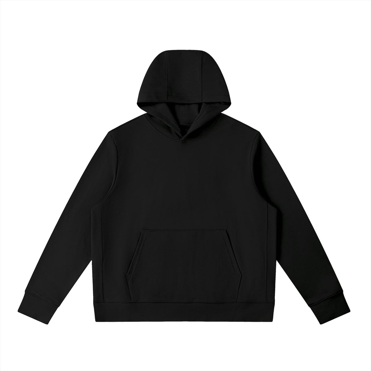 Unisex Pullover Hoodie in black