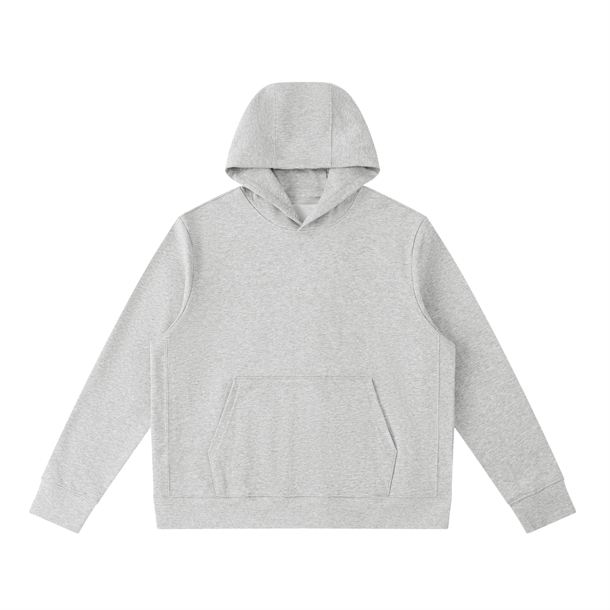 Unisex Pullover Hoodie in flower gray
