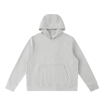 Unisex Pullover Hoodie in flower gray