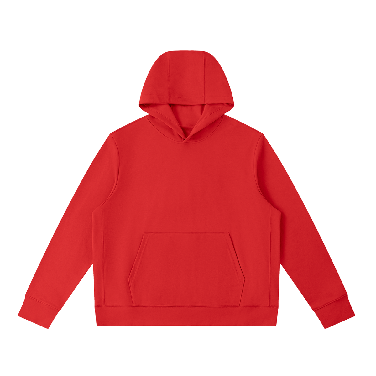 Unisex Pullover Hoodie in red