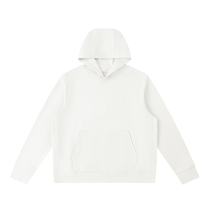 Unisex Pullover Hoodie in white