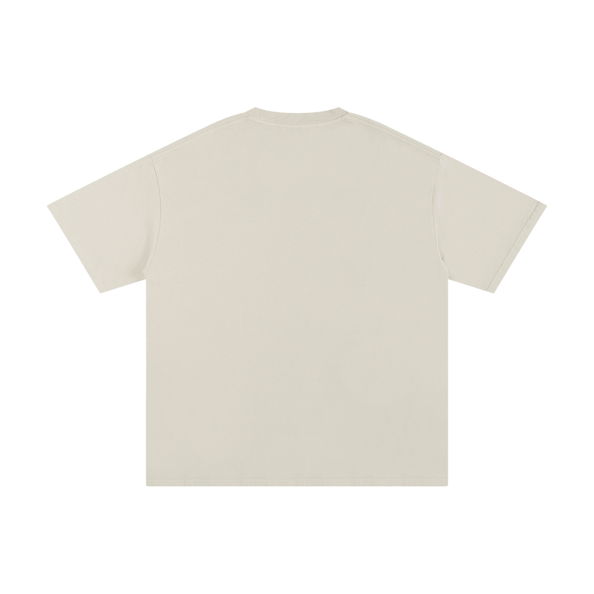 Unisex Pure Cotton T-Shirt in apricot, alternate angle