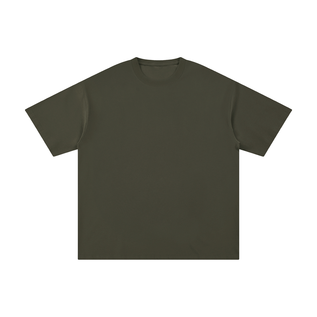Unisex Pure Cotton T-Shirt in army green