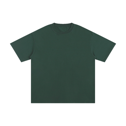 Unisex Pure Cotton T-Shirt in forest green
