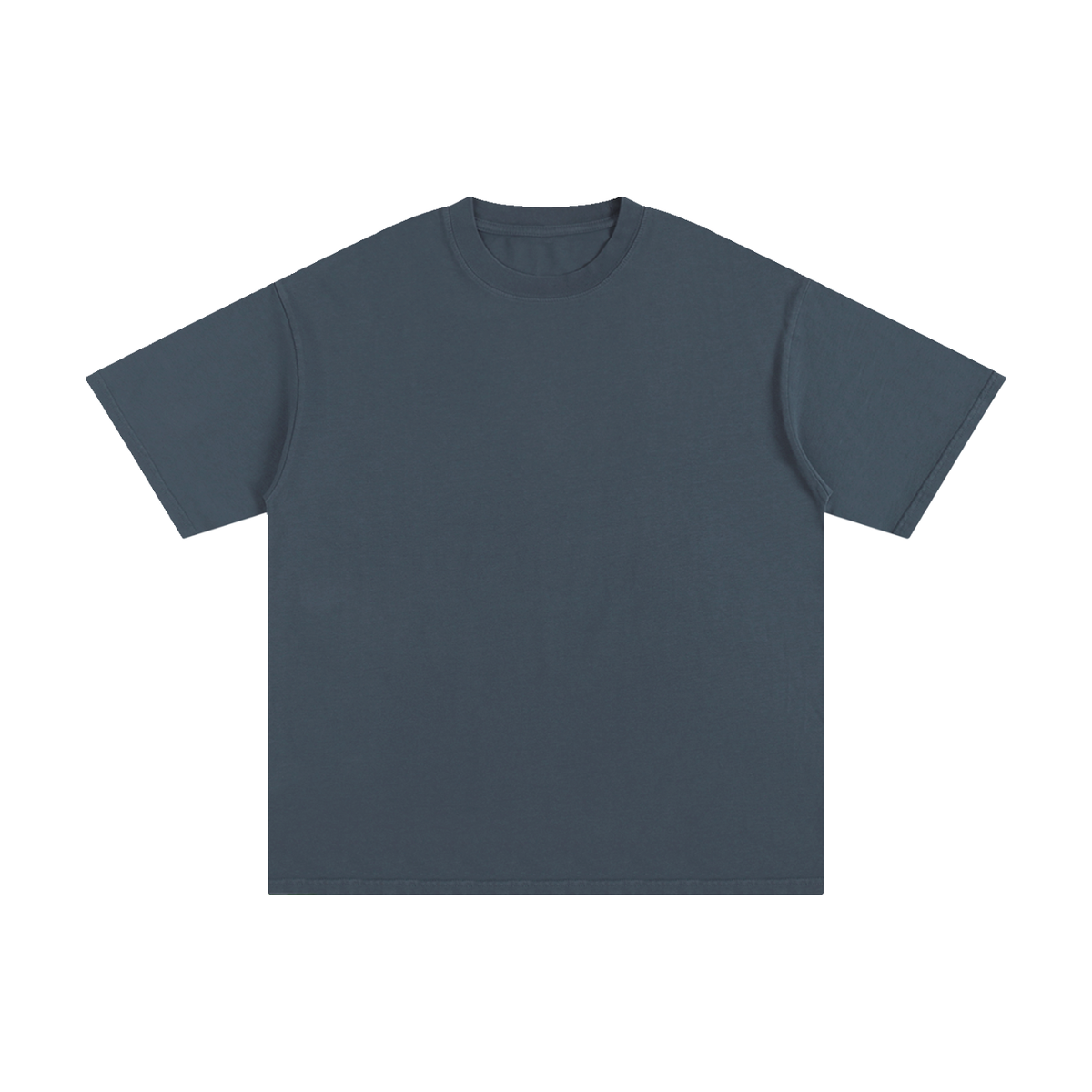 Unisex Pure Cotton T-Shirt in gray blue