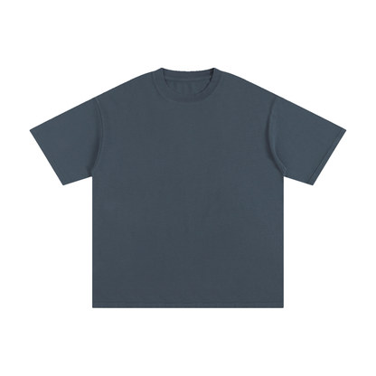 Unisex Pure Cotton T-Shirt in gray blue