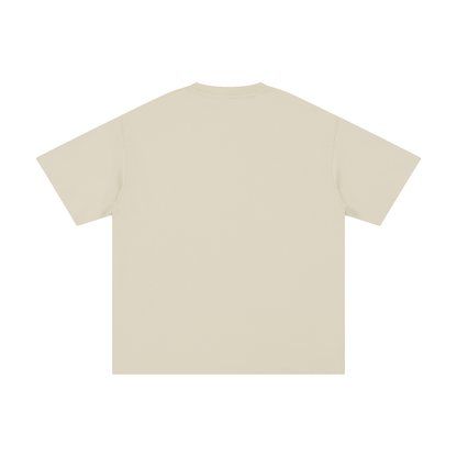 Unisex Pure Cotton T-Shirt in light apricot, alternate angle