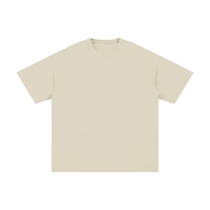 Unisex Pure Cotton T-Shirt in light apricot