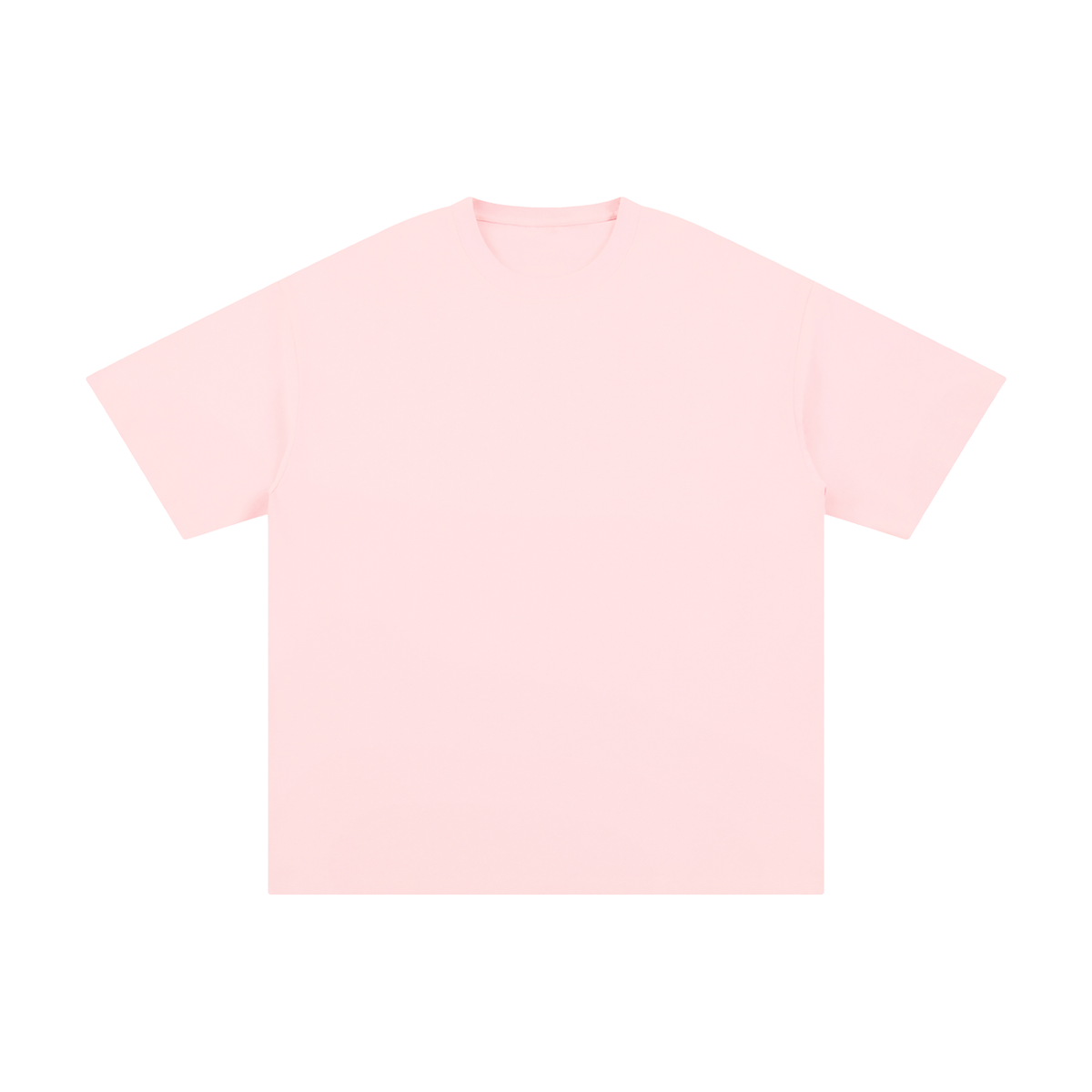 Unisex Pure Cotton T-Shirt in light pink