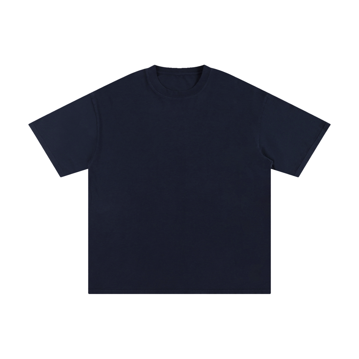 Unisex Pure Cotton T-Shirt in navy blue