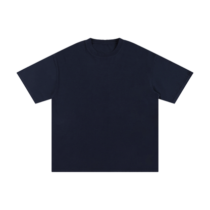 Unisex Pure Cotton T-Shirt in navy blue