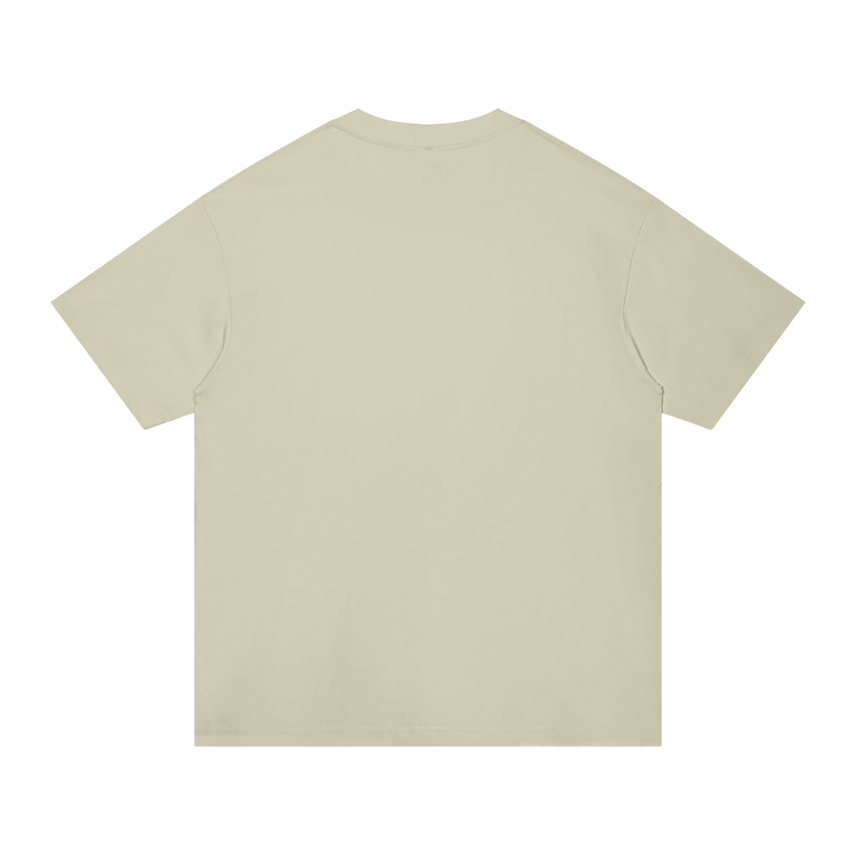 Unisex Regular Fit Cotton T-Shirt in bean green, alternate angle