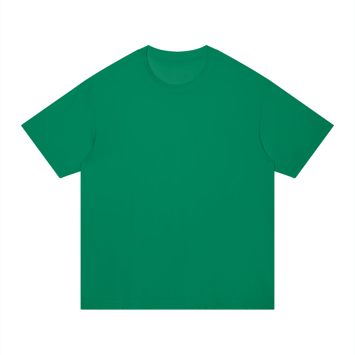 Unisex Regular Fit Cotton T-Shirt in grass green