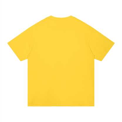 Unisex Regular Fit Cotton T-Shirt in gray blue, alternate angle