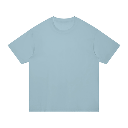 Unisex Regular Fit Cotton T-Shirt in gray blue