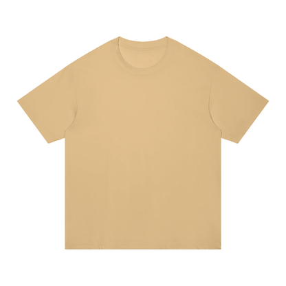 Unisex Regular Fit Cotton T-Shirt in khaki