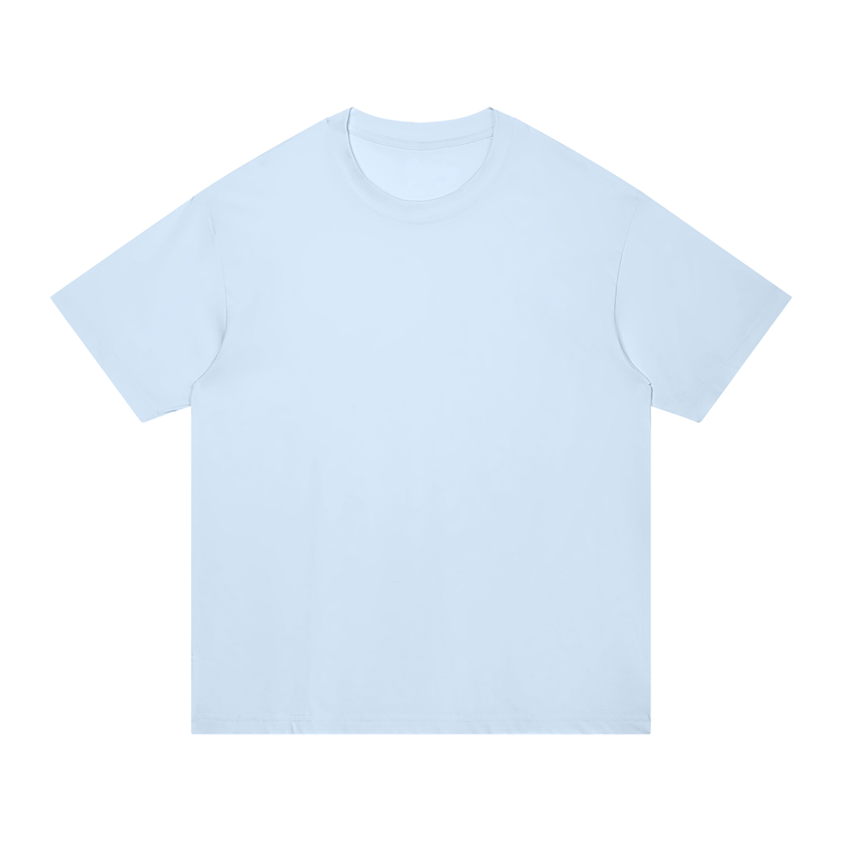 Unisex Regular Fit Cotton T-Shirt in light blue