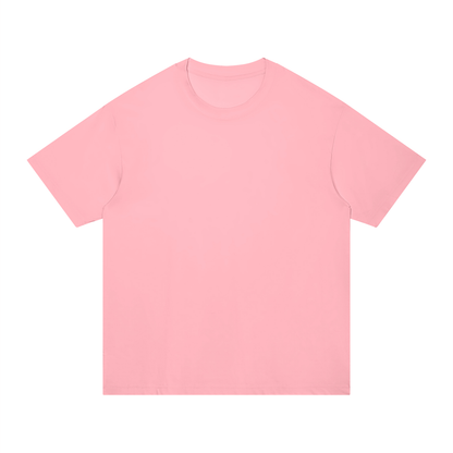 Unisex Regular Fit Cotton T-Shirt in pink