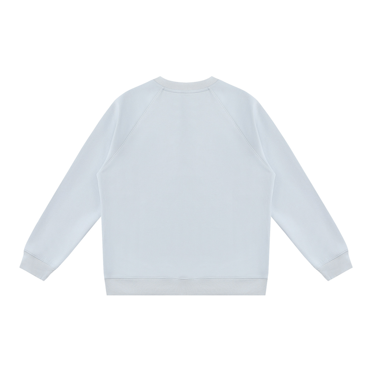 Unisex Regular Fit Crewneck Sweatshirt in light blue, alternate angle