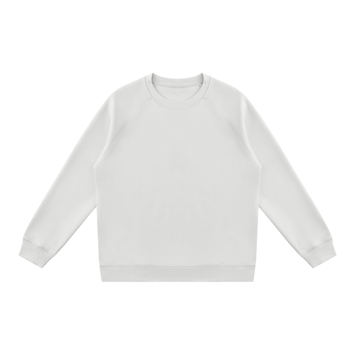 Unisex Regular Fit Crewneck Sweatshirt in light gray