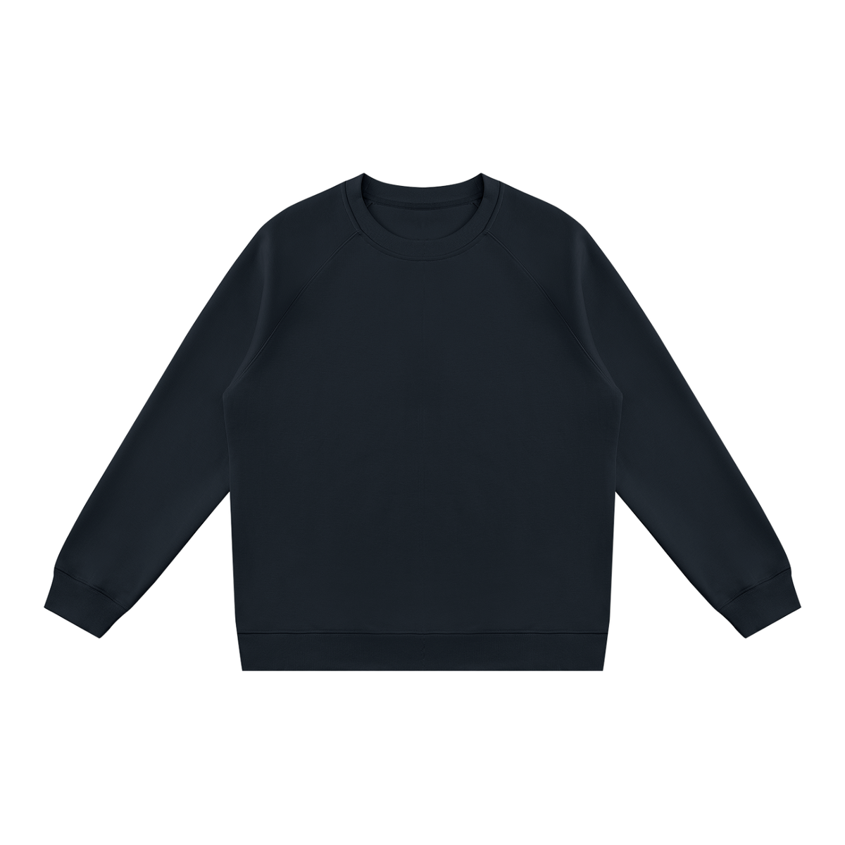 Unisex Regular Fit Crewneck Sweatshirt in navy blue