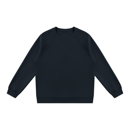 Unisex Regular Fit Crewneck Sweatshirt in navy blue
