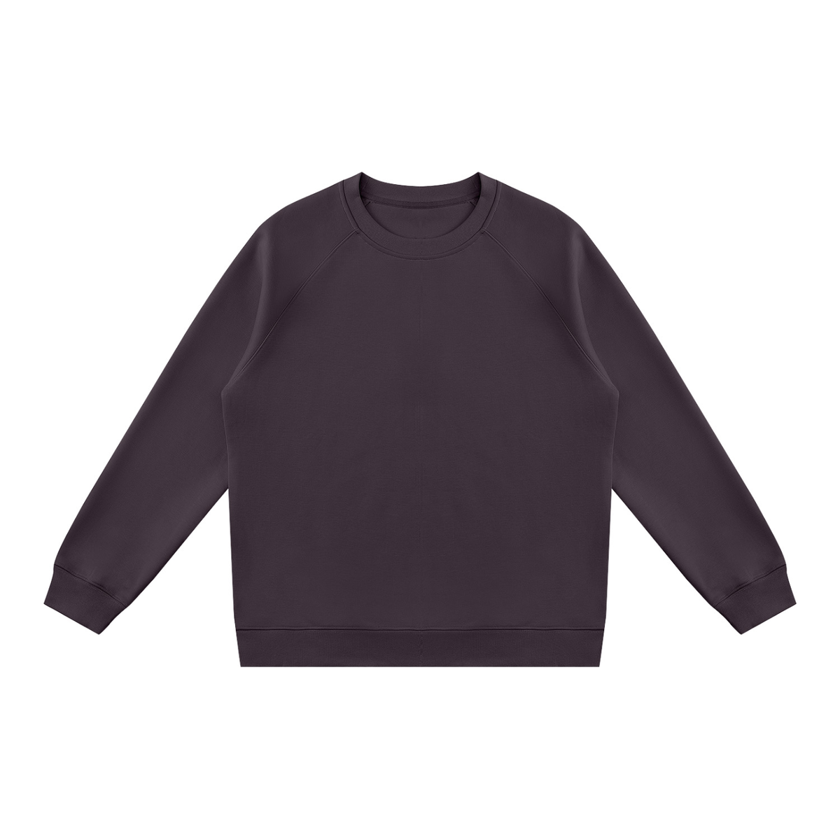 Unisex Regular Fit Crewneck Sweatshirt in purple