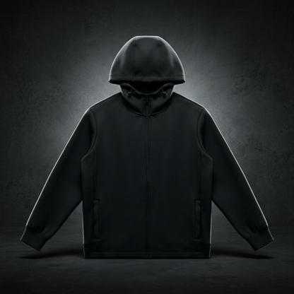 Unisex Regular Fit Full Zip Hoodie, view 1